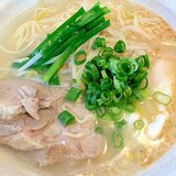 具だくさん☆豚骨ラーメン